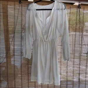 Chelsea and violet offwhite dress, size M